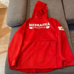 Nebraska Adidas hoodie, Men’s large
